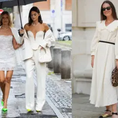 Kobieca inspiracja: jakie buty do białej sukienki? Neonowe szpilki i eleganckie baleriny do białych stylizacji.