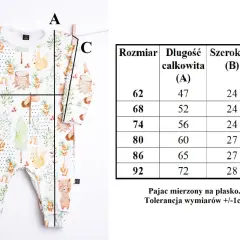 Kombinezon dla noworodka: Rozmiar 56 czy 62? Uniknij błędu!