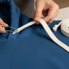 Sznurek do bluzy zaginął? Zrób nowy ściągacz DIY krok po kroku!