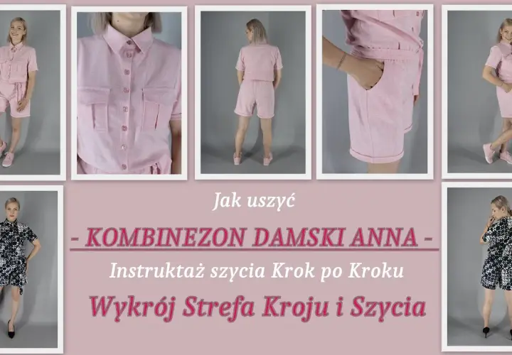 Jak uszyć kombinezon damski? Twój idealny fason krok po kroku.