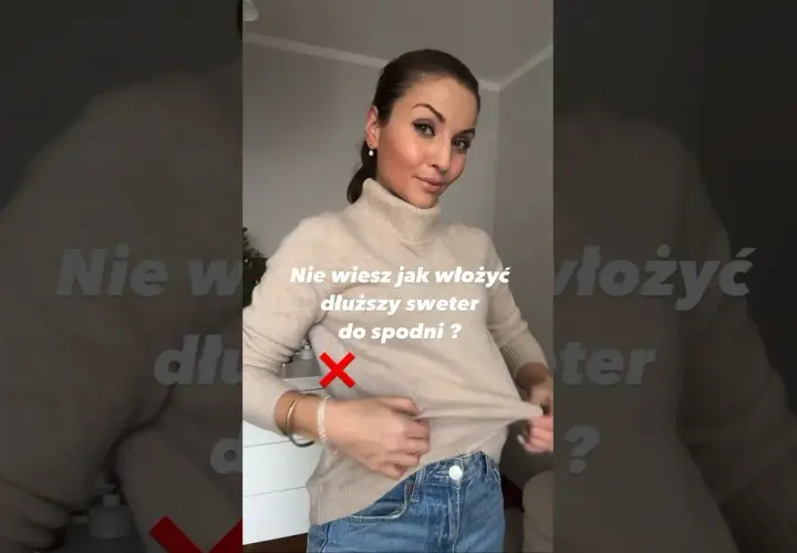 Wkładanie swetra w spodnie: Sekrety stylistek dla każdej figury