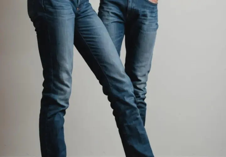 Dwie osoby w jeansach. Dowiedz się, jak rozciągnąć jeansy, by były idealnie dopasowane.