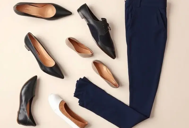 Buty do granatowych spodni: przewodnik, który odmieni Twój styl