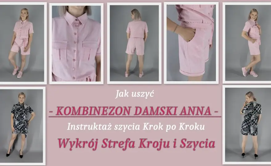 Jak uszyć kombinezon damski? Twój idealny fason krok po kroku.