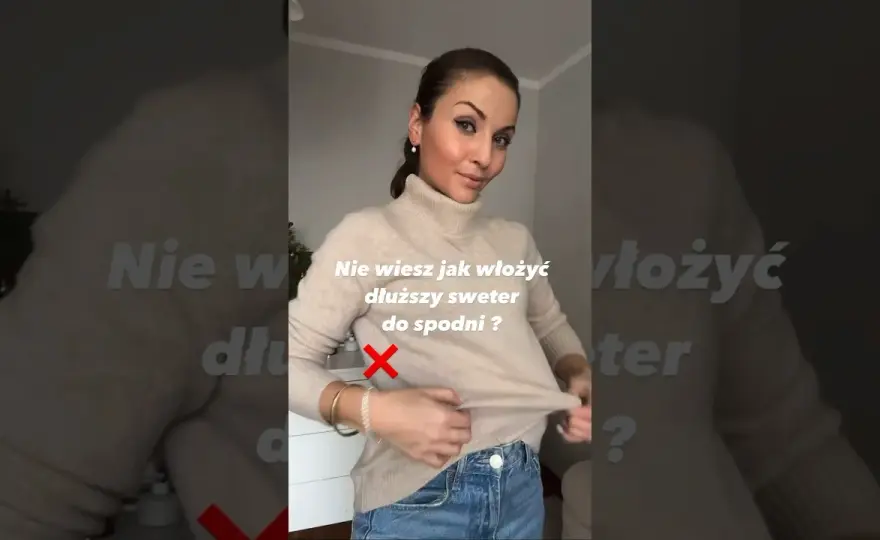 Wkładanie swetra w spodnie: Sekrety stylistek dla każdej figury