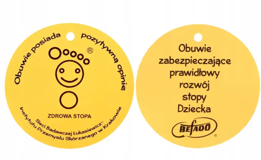 Zdrowa Stopa w butach dziecięcych - Co oznacza ten znak?